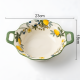 Lemon Pattern Porcelain Bowl