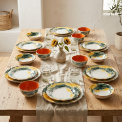 Dinnerware Set - 24 Pcs
