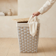 Straw Laundry Basket Medium