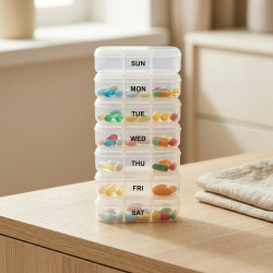 Plastic Medicine Organizer