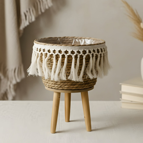 Straw Basket Large