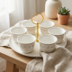 Coffee Cup Holder + 6 Tulip Cups