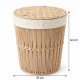 Straw Laundry Basket S