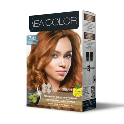 Sea Color Hair Dye Intense Shiny Copper 
