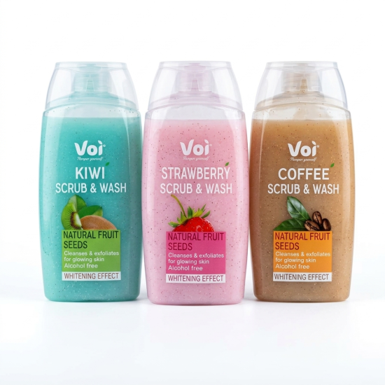Voi Body Scrub And Wash 400 ml