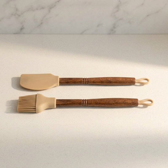 Silicone Spatula And Spoon