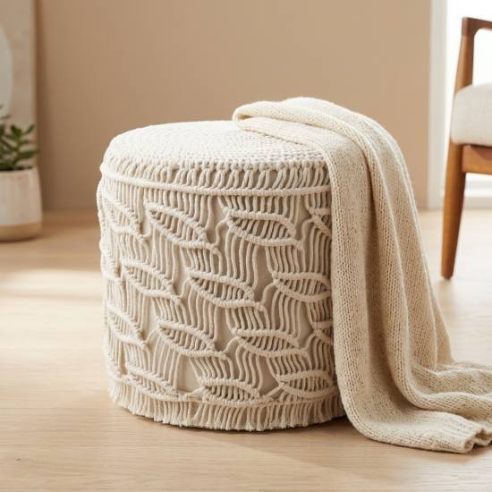 Cotton Pouf