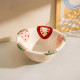 Strawberry Pattern Porcelain Bowl