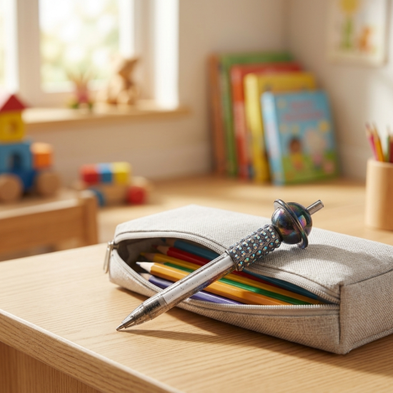 Pen With A Toy Head
