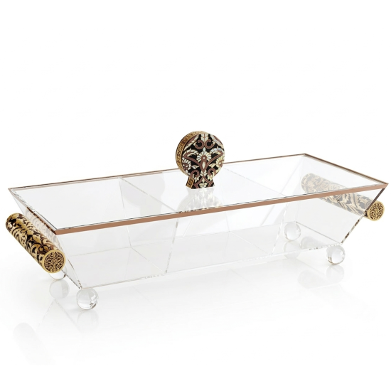 Three-Section Serving Platter