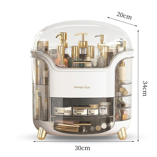 Plastic Makeup Organizer
