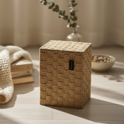 Straw Laundry Basket Medium