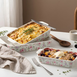 Porcelain Baking Dish Set 3 Pcs