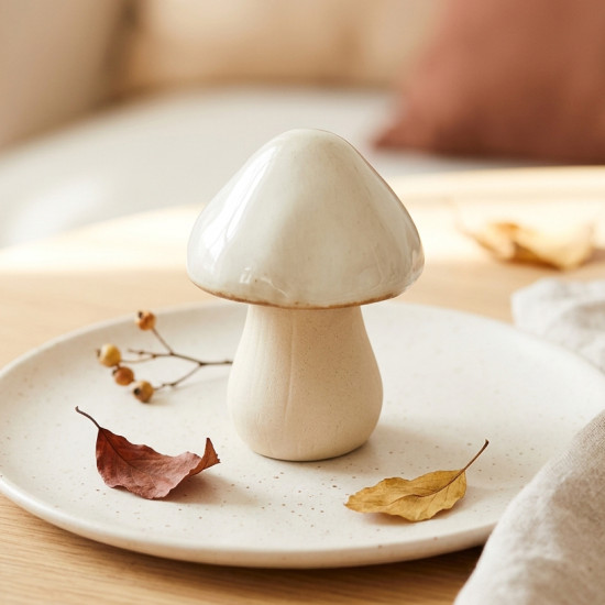 Ceramic Mushroom Ornament