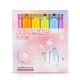 Double-sided Highlighter Set 6 Pieces