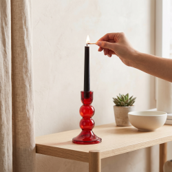 Glass Candleholder Medium
