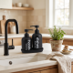Glass Soap Dispenser Set - 3 Pcs
