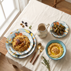 Dinnerware Set - 24 Pcs