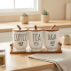 Porcelain Spice Jar Set - 3 Pcs