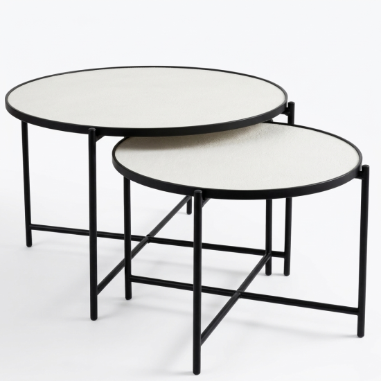 Metal Table Set 2 Pcs