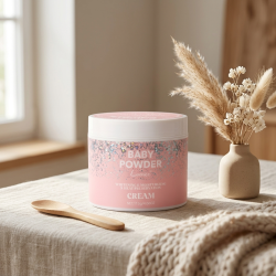 Luenco Baby Powder Whitening Cream 115 gram