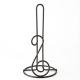 Kitchen Paper Towel Rolls Holder Black 