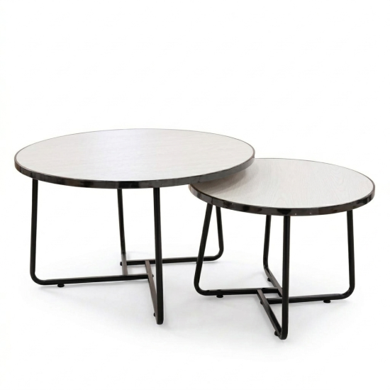 Metal Table Set 2 Pcs