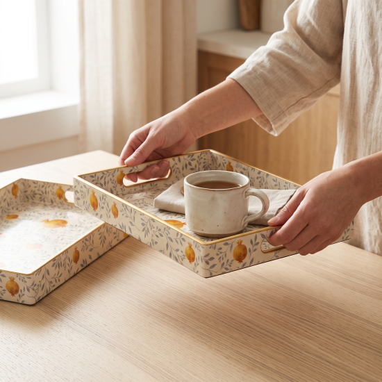 Tray Set 2 Pcs