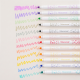 Pastel Markers Set 12 Pieces